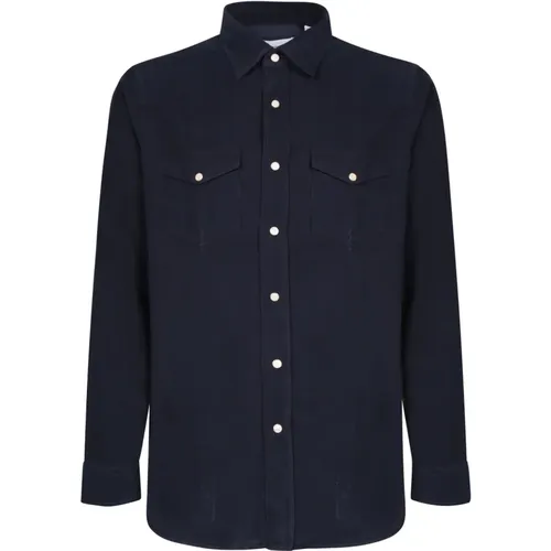 Blaue T-Shirts Polos Aw24 Lardini - Lardini - Modalova