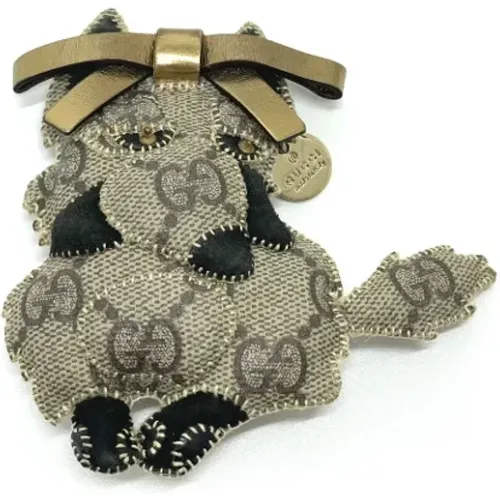 Pre-owned Accessories, female, , Size: ONE SIZE Pre-owned Fabric key-holders - Gucci Vintage - Modalova