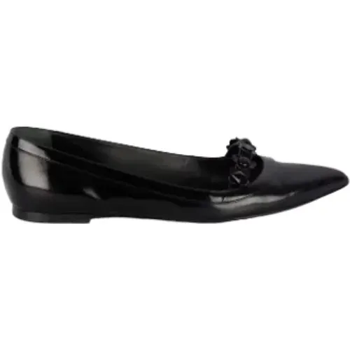 Pre-owned Flats, female, , Size: 9 1/2 US Pre-owned Leather flats - Louis Vuitton Vintage - Modalova