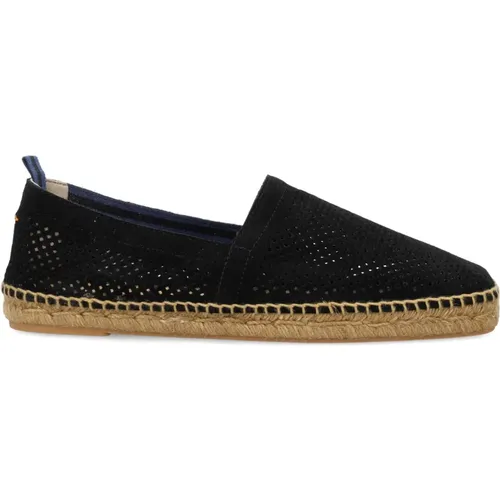 Espadrilles, male, , Size: 8 US Perforated Espadrilles - Castañer - Modalova