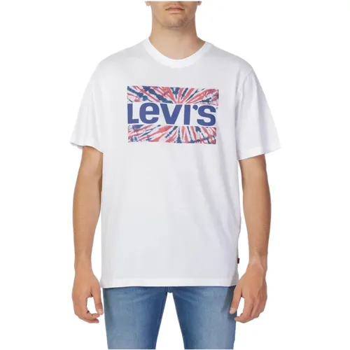 Levi's , Mens Printed T-shirt , male, Sizes: S - Levis - Modalova