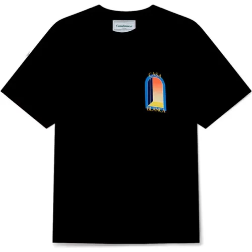 Night Arch Tee , male, Sizes: 2XL, XS - Casablanca - Modalova