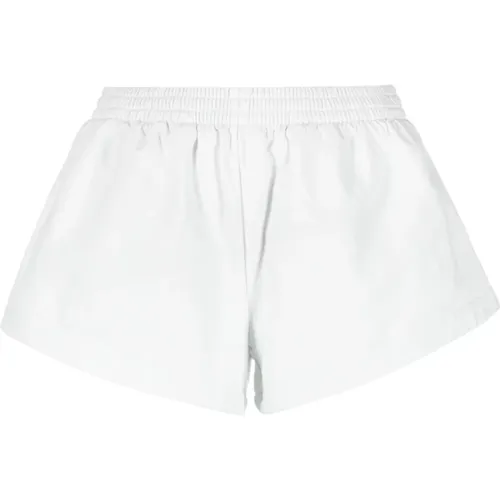Shorts Cream , female, Sizes: S, M - Balenciaga - Modalova