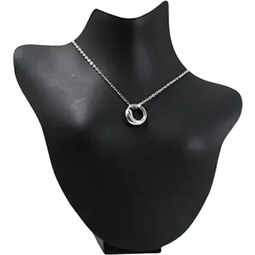 Pre-owned Jewellery, female, , Size: ONE SIZE Pre-owned Silver necklaces - Tiffany & Co. Pre-owned - Modalova