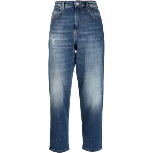 Maddie Denim Straight Jeans Blau - pinko - Modalova