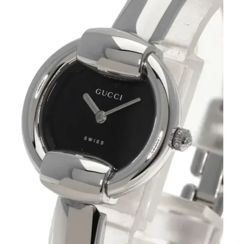 Pre-owned Watches, female, , Size: ONE SIZE Pre-owned Stainless Steel watches - Gucci Vintage - Modalova