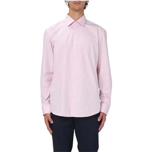 Casual Shirts, male, , Size: M Stylish Long Sleeve Shirt - HUGO - Modalova