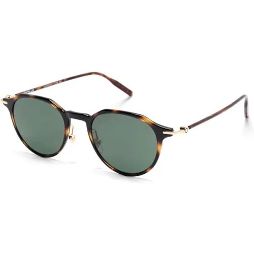 Sunglasses, male, , Size: 49 MM Mb0355S 002 Sunglasses - Montblanc - Modalova