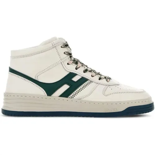 Leder Sneakers , Herren, Größe: 40 EU - Hogan - Modalova