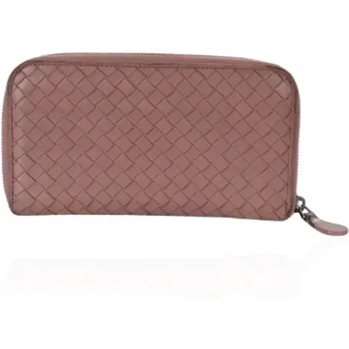 Pre-owned Wallets, female, , Size: ONE SIZE Pre-owned Leather Bottega Veneta Wallet - Bottega Veneta Vintage - Modalova