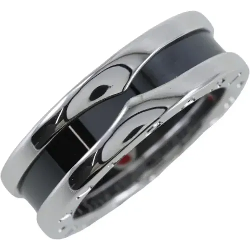 Pre-owned Jewellery, female, , Size: ONE SIZE Pre-owned Silver rings - Bvlgari Vintage - Modalova