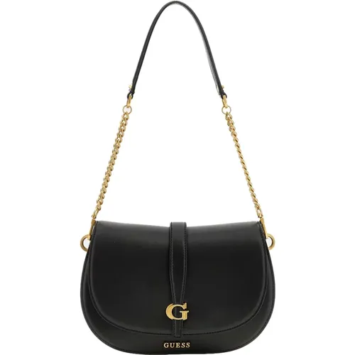 Shoulder Bag with Gold Details , female, Sizes: ONE SIZE - Guess - Modalova