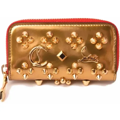 Pre-owned Wallets, female, , Size: ONE SIZE Pre-owned Leather wallets - Christian Louboutin Pre-owned - Modalova