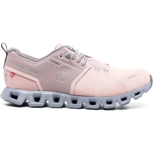 Waterproof Pink Running Sneakers Cloud 5 , female, Sizes: 4 UK - ON Running - Modalova