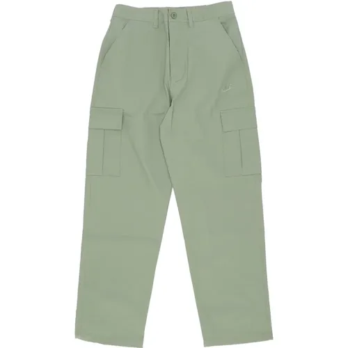 Straight Trousers, male, , Size: W32 L32 Cargo Pant Oil Ripstop Fabric - Nike - Modalova