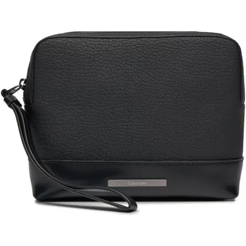 Modern Bar Compact Case for Men , male, Sizes: ONE SIZE - Calvin Klein - Modalova