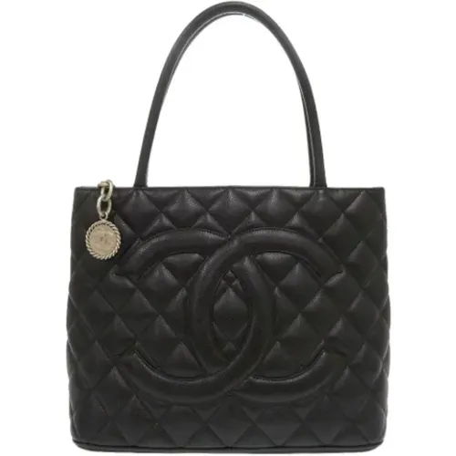 Pre-owned Tote Bags, female, , Size: ONE SIZE Pre-owned Leather chanel-bags - Chanel Vintage - Modalova