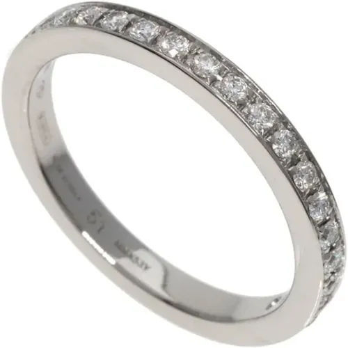 Pre-owned Jewellery, female, , Size: ONE SIZE Pre-owned Platinum rings - Bvlgari Vintage - Modalova