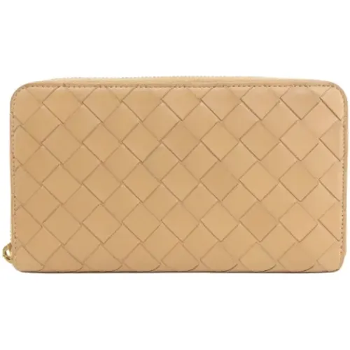 Pre-owned Wallets, female, , Size: ONE SIZE Pre-owned Leather wallets - Bottega Veneta Vintage - Modalova