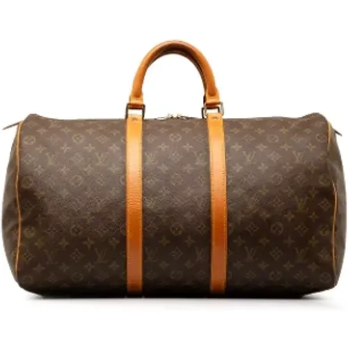 Pre-owned Weekend Bags, female, , Size: ONE SIZE Pre-owned Canvas louis-vuitton-bags - Louis Vuitton Vintage - Modalova