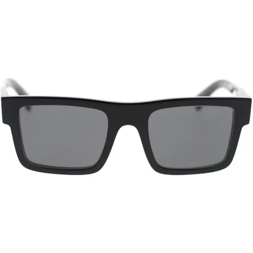 Classic Rectangular Sunglasses , unisex, Sizes: 52 MM - Prada - Modalova