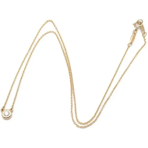 Pre-owned Jewellery, female, , Size: ONE SIZE Pre-owned Metal necklaces - Tiffany & Co. Pre-owned - Modalova