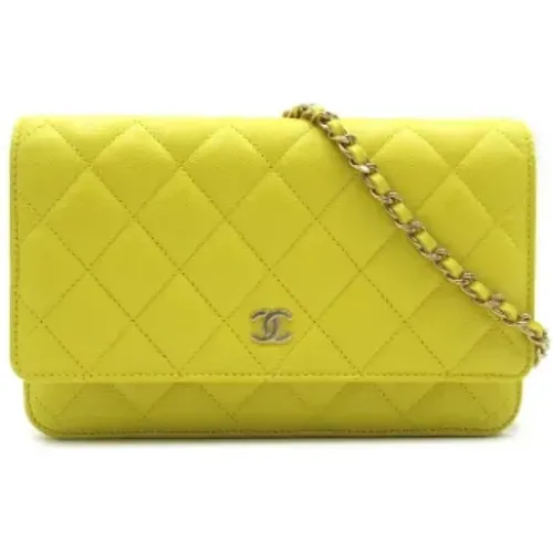 Pre-owned Cross Body Bags, female, , Size: ONE SIZE Pre-owned Leather chanel-bags - Chanel Vintage - Modalova