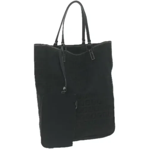 Pre-owned Tote Bags, female, , Size: ONE SIZE Pre-owned Canvas totes - Fendi Vintage - Modalova