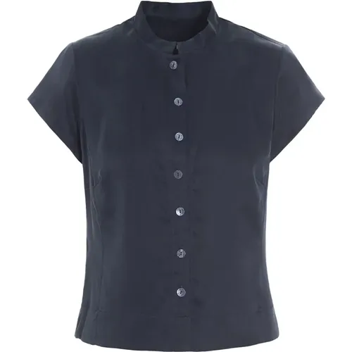 Silk Shirt Dark Midnight Stylish Model , female, Sizes: S, M, L, XS - Bitte Kai Rand - Modalova