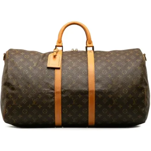 Pre-owned Weekend Bags, female, , Size: ONE SIZE Pre-owned Canvas louis-vuitton-bags - Louis Vuitton Vintage - Modalova