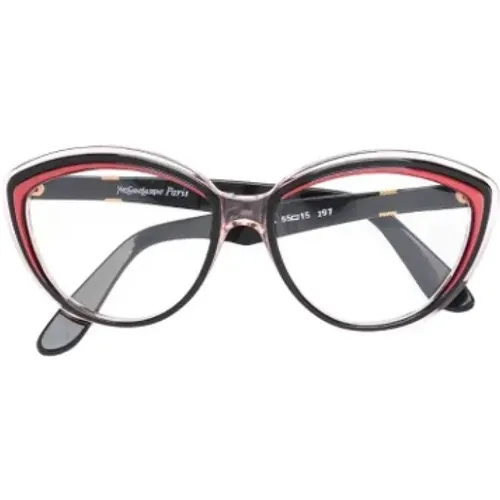 Pre-owned Accessories, female, , Size: ONE SIZE Pre-owned Acetate sunglasses - Yves Saint Laurent Vintage - Modalova