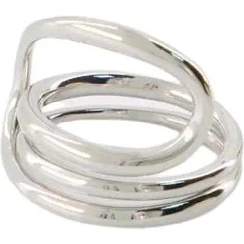 Small Round Trip Ring - Silver , female, Sizes: 51 MM - Charlotte Chesnais - Modalova