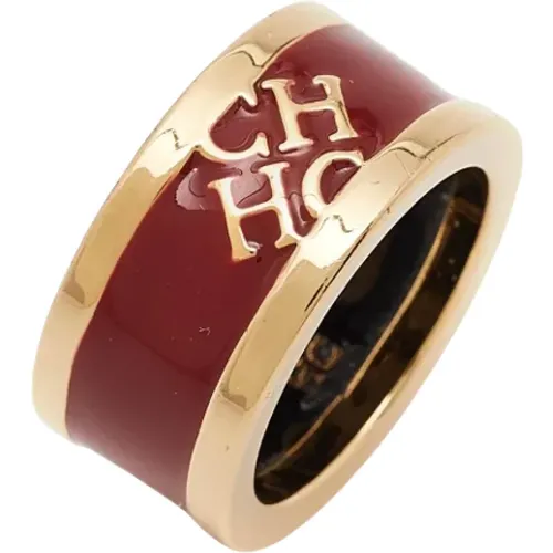 Pre-owned Jewellery, female, , Size: ONE SIZE Pre-owned Metal rings - Carolina Herrera Pre-owned - Modalova