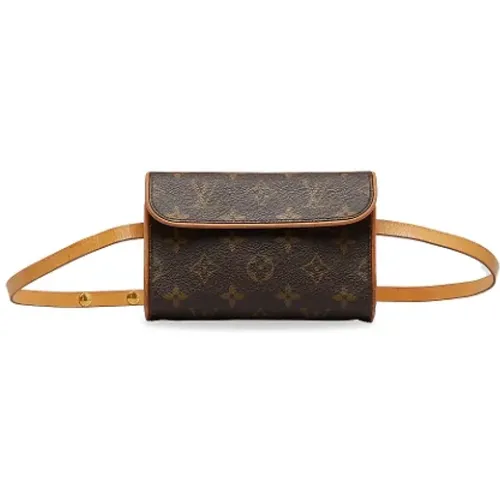 Pre-owned Belt Bags, female, , Size: ONE SIZE Pre-owned Leather crossbody-bags - Louis Vuitton Vintage - Modalova