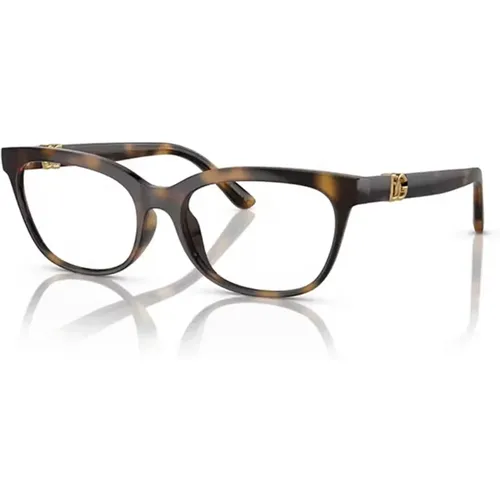 DG CrossedLarge Eyeglass Frames , female, Sizes: 54 MM - Dolce & Gabbana - Modalova