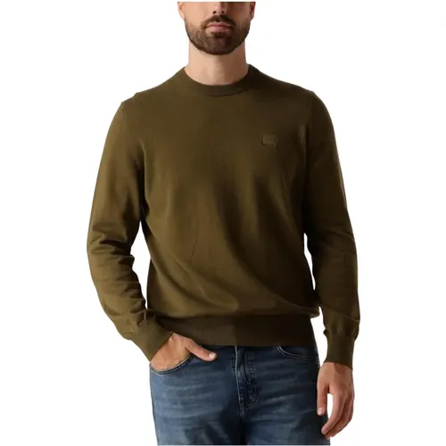 Stilvoller Grüner Pullover für Männer , Herren, Größe: 2XL - Hugo Boss - Modalova