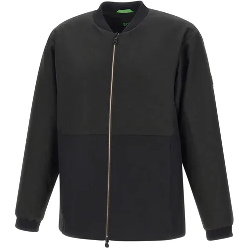Bomber Jackets, male, , Size: L Future Bomber Jacket - HUGO - Modalova