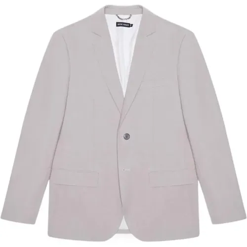 Blazers, male, , Size: 3XL Tencel Cotton Blend Suit Jacket - Antony Morato - Modalova