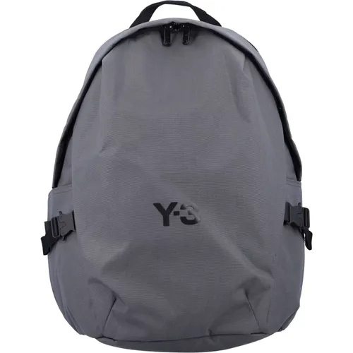 Backpacks, unisex, , Size: ONE SIZE Grey Cordura Staple Backpack - Y-3 - Modalova