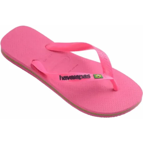 Neon Logo Flipflops,Neon Logo Flip Flops - Havaianas - Modalova