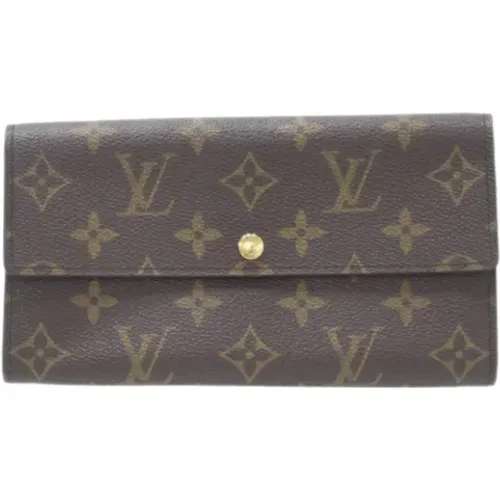 Pre-owned Canvas wallets , female, Sizes: ONE SIZE - Louis Vuitton Vintage - Modalova