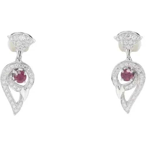 Pre-owned Jewellery, female, , Size: ONE SIZE Pre-owned Metal earrings - Bvlgari Vintage - Modalova