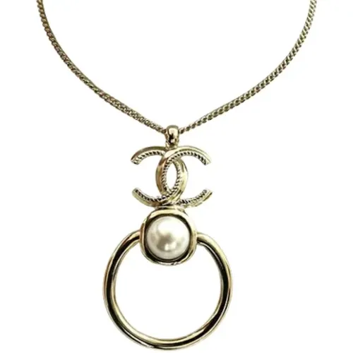 Pre-owned Metal chanel-jewelry , female, Sizes: ONE SIZE - Chanel Vintage - Modalova