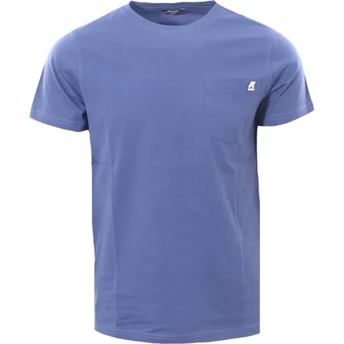 T-Shirt , male, Sizes: 2XL, L, XL - K-way - Modalova