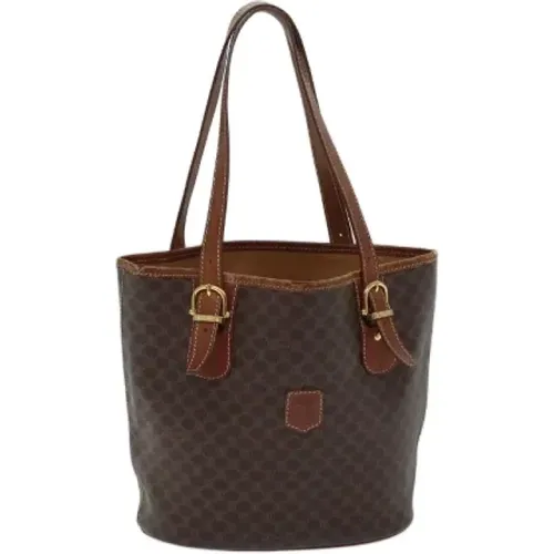 Pre-owned Tote Bags, female, , Size: ONE SIZE Pre-owned Leather celine-bags - Celine Vintage - Modalova