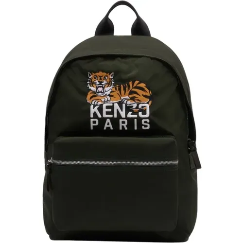 Backpacks, male, , Size: ONE SIZE Happy Tiger Backpack - Kenzo - Modalova