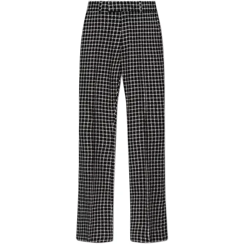 Suit Trousers, male, , Size: M Plaid pattern trousers - Amiri - Modalova