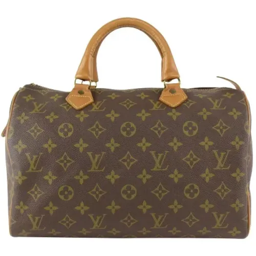 Pre-owned Handbags, female, , Size: ONE SIZE Pre-owned Speedy 30 Monogram Handbag - Louis Vuitton Vintage - Modalova