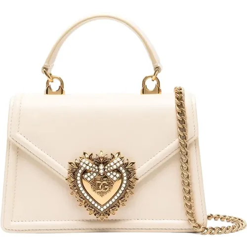 Stylish Shoulder Bag with Unique Design , female, Sizes: ONE SIZE - Dolce & Gabbana - Modalova