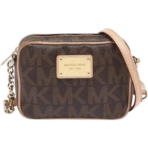 Pre-owned Cross Body Bags, female, , Size: ONE SIZE Pre-owned Leather crossbody-bags - Michael Kors Pre-owned - Modalova